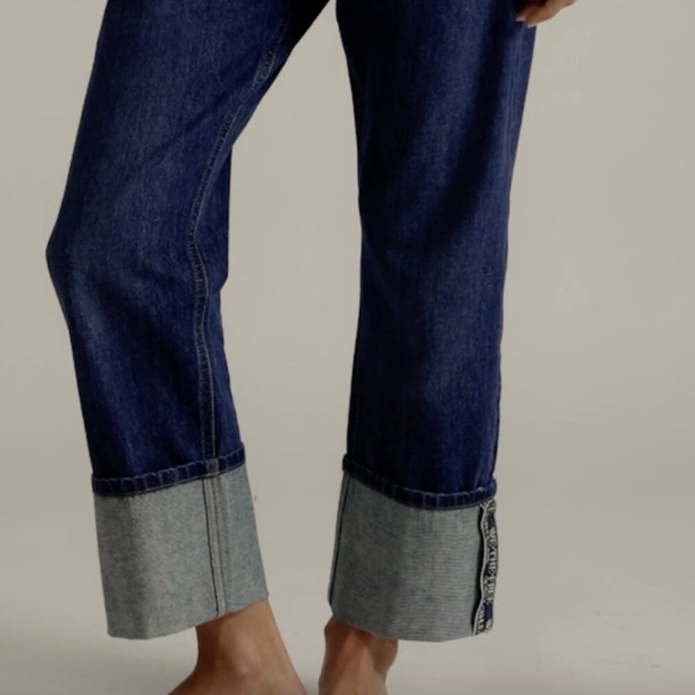 NWT $148 We The Free Slim Shade Selvedge Jeans Size 29 Current On Free People - Picture 5 of 16